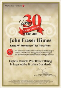 John Fraser Himes Rated Av Preeminent